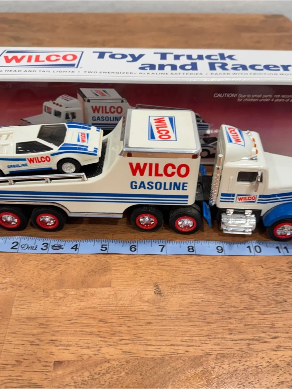 RARE VTG Wilco Gasoline Toy Truck + Friction Racer 1992